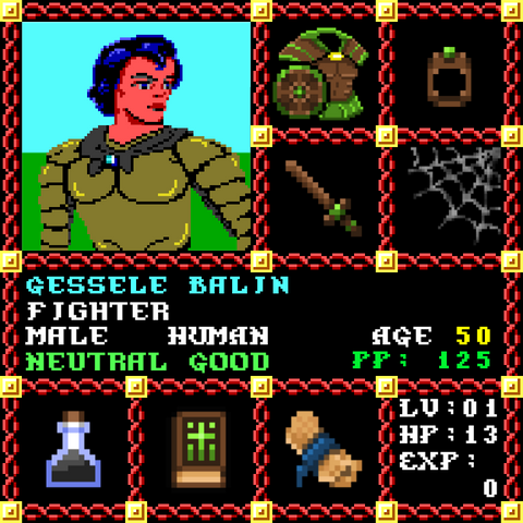 Gessele Balin is a Players Guild Genesis Series Adventurer #0843