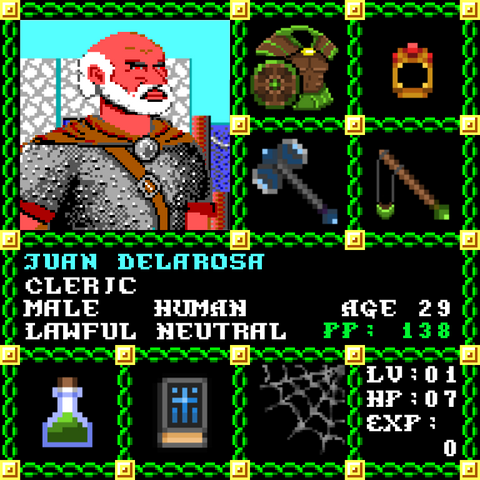 Juan Delarosa is a Players Guild Genesis Series Adventurer #0844