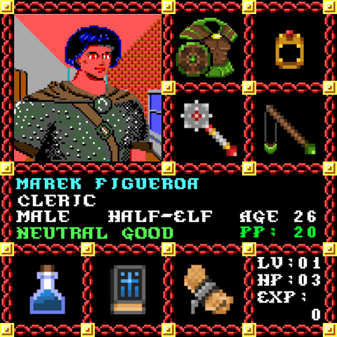 Marek Figueroa is a Players Guild Genesis Series Adventurer #0849
