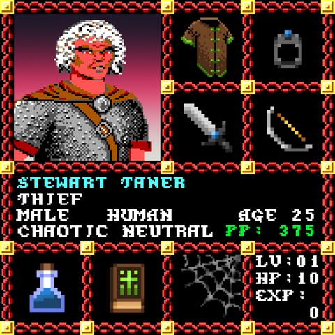 Stewart Taner is a Players Guild Genesis Series Adventurer #0863