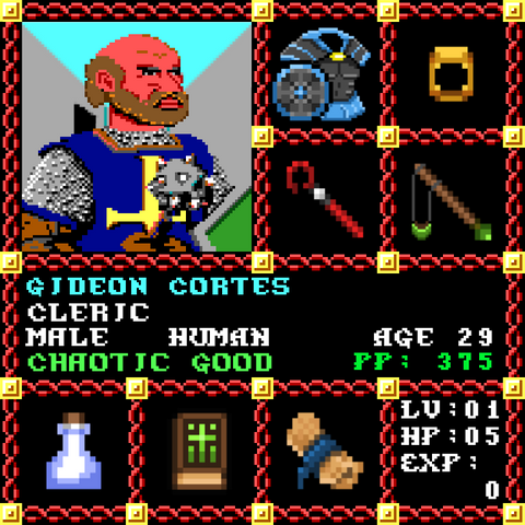 Gideon Cortes is a Players Guild Genesis Series Adventurer #0867