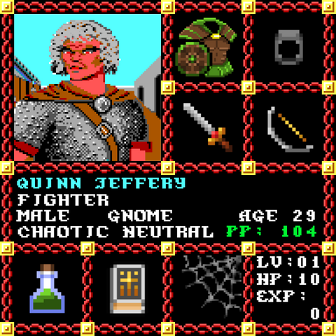 Quinn Jeffery is a Players Guild Genesis Series Adventurer #0871