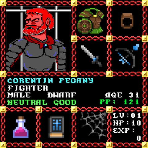 Corentin Pegany is a Players Guild Genesis Series Adventurer #0872