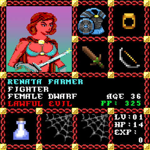 Renata Farmer is a Players Guild Genesis Series Adventurer #0873