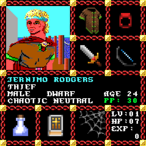 Jeronimo Rodgers is a Players Guild Genesis Series Adventurer #0882