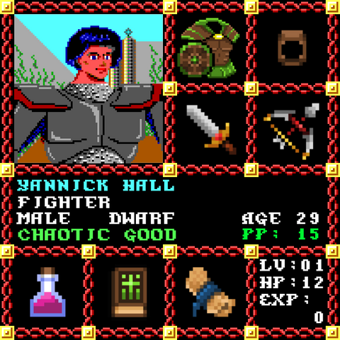Yannick Hall is a Players Guild Genesis Series Adventurer #0891