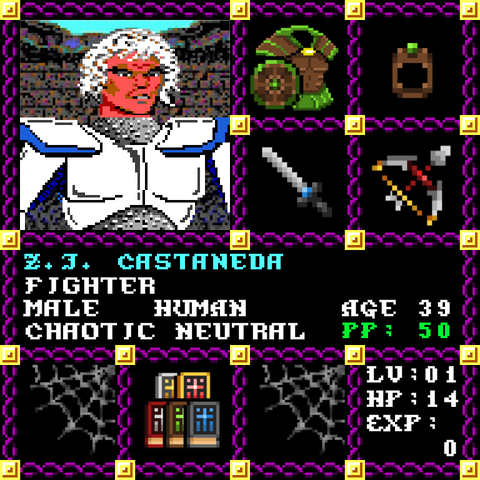 ZJ Castaneda is a Players Guild Genesis Series Adventurer #0899