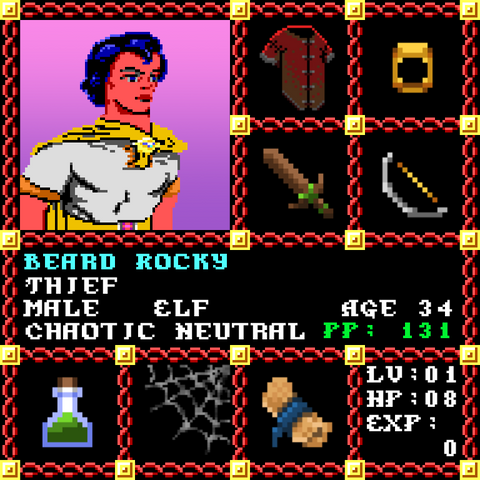 Beard Rocky is a Players Guild Genesis Series Adventurer #0902