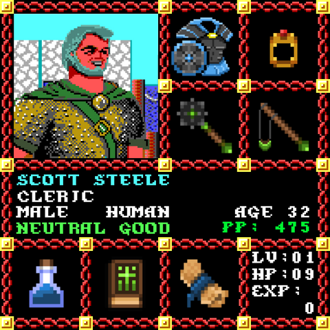 Scott Steele is a Players Guild Genesis Series Adventurer #0906