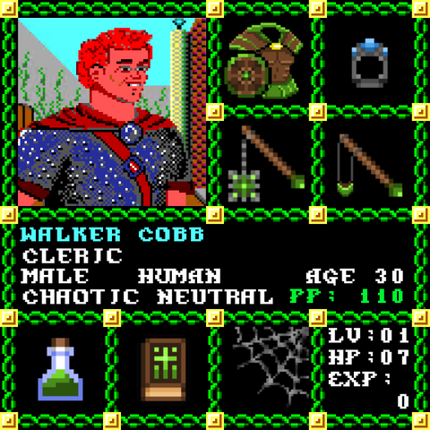 Walker Cobb is a Players Guild Genesis Series Adventurer #0907
