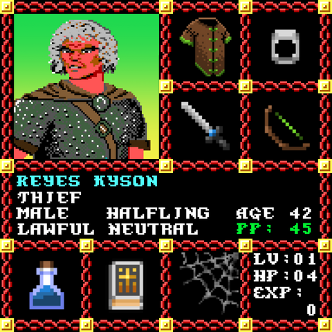 Reyes Kyson is a Players Guild Genesis Series Adventurer #0909