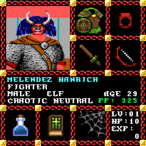 Melendez Hanrich is a Players Guild Genesis Series Adventurer #0913