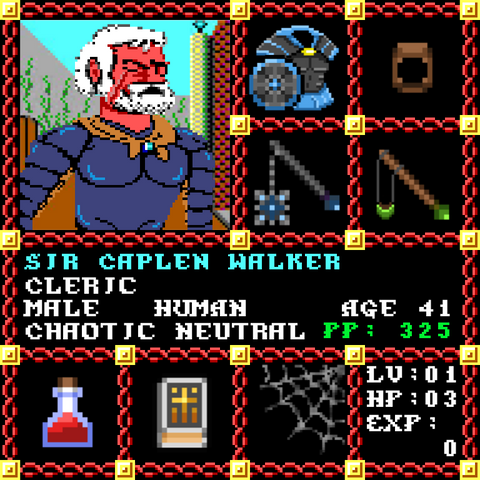 Sir Caplen Walker is a Players Guild Genesis Series Adventurer #0914