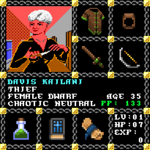 Davis Kailani is a Players Guild Genesis Series Adventurer #0916