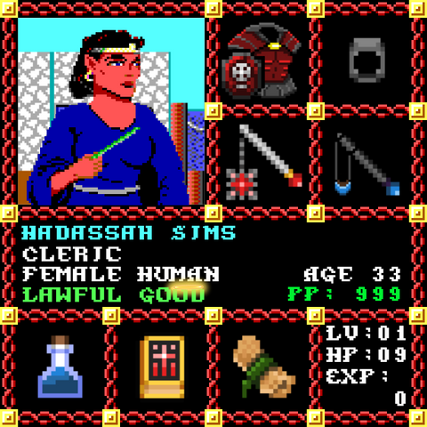 Hadassah Sims is a Players Guild Genesis Series Adventurer #0922