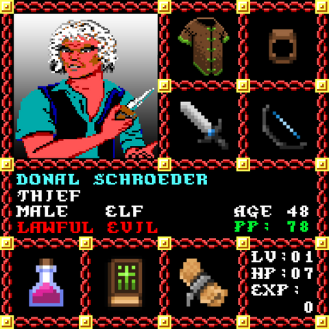Donal Schroeder is a Players Guild Genesis Series Adventurer #0927