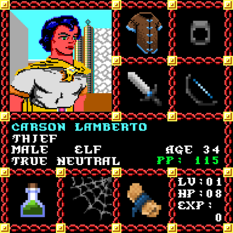 Carson Lamberto is a Players Guild Genesis Series Adventurer #0930
