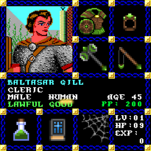 Baltasar Gill is a Players Guild Genesis Series Adventurer #0938