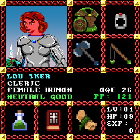 Lou Iker is a Players Guild Genesis Series Adventurer #0949