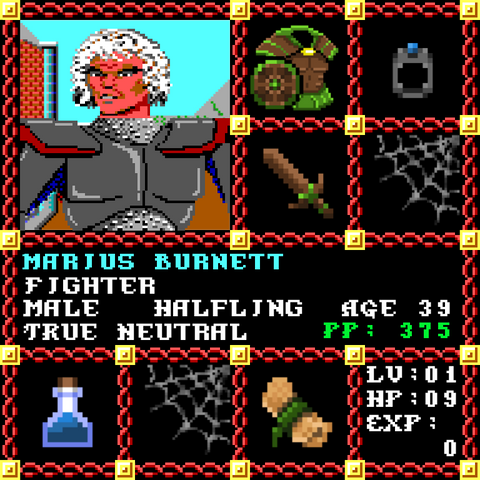 Marius Burnett is a Players Guild Genesis Series Adventurer #0951