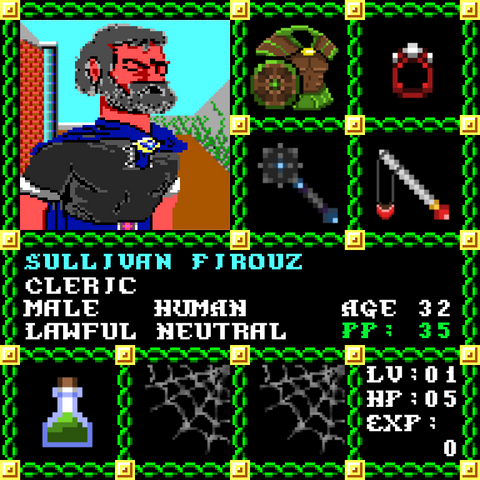 Sullivan Firouz is a Players Guild Genesis Series Adventurer #0956