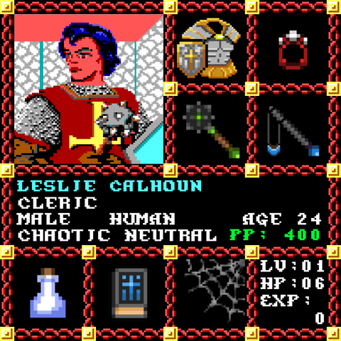 Leslie Calhoun is a Players Guild Genesis Series Adventurer #0961