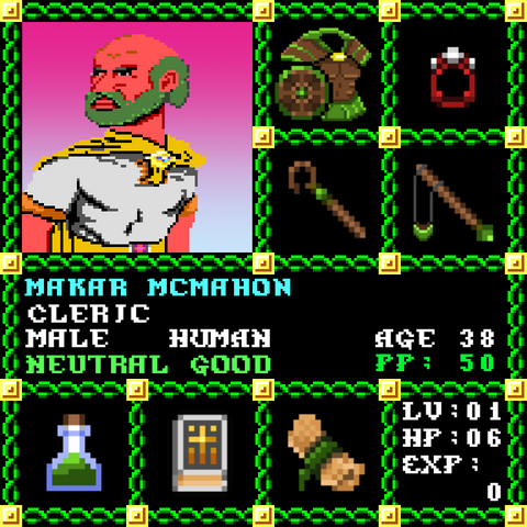 Makar Mcmahon is a Players Guild Genesis Series Adventurer #0963