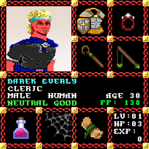 Darek Everly is a Players Guild Genesis Series Adventurer #0969