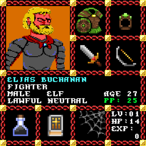 Elias Buchanan is a Players Guild Genesis Series Adventurer #0973