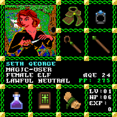 Seth George is a Players Guild Genesis Series Adventurer #0974