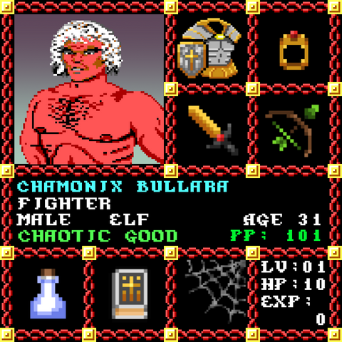 Chamonix Bullara is a Players Guild Genesis Series Adventurer #0976