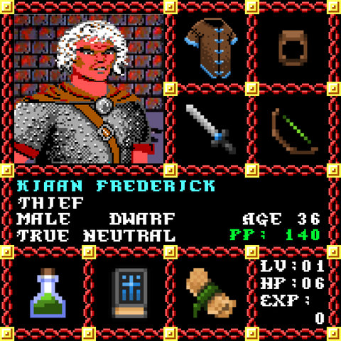 Kiaan Frederick is a Players Guild Genesis Series Adventurer #0977