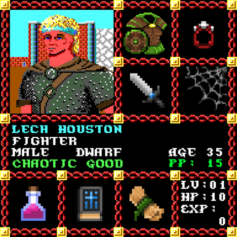 Lech Houston is a Players Guild Genesis Series Adventurer #0978