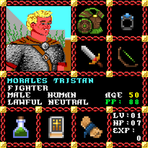 Morales Tristan is a Players Guild Genesis Series Adventurer #0981