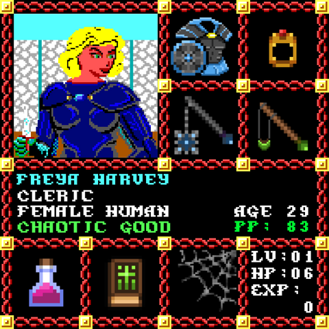 Freya Harvey is a Players Guild Genesis Series Adventurer #0982
