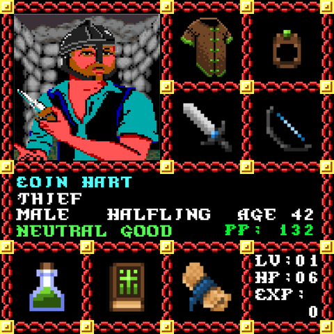 Eoin Hart is a Players Guild Genesis Series Adventurer #0985