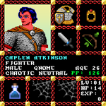 Caplen Atkinson is a Players Guild Genesis Series Adventurer #0987