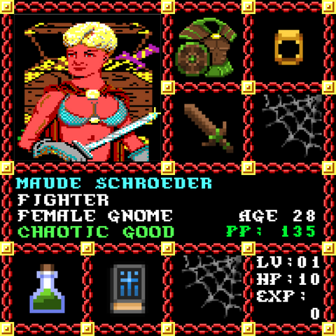 Maude Schroeder is a Players Guild Genesis Series Adventurer #0996