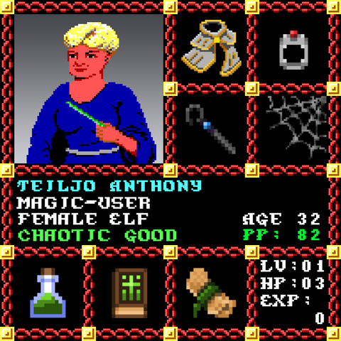 Teiljo Anthony is a Players Guild Genesis Series Adventurer #0997