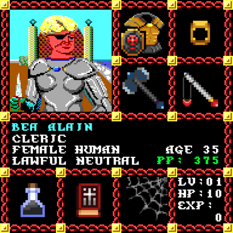 Bea Alain is a Players Guild Genesis Series Adventurer #0999